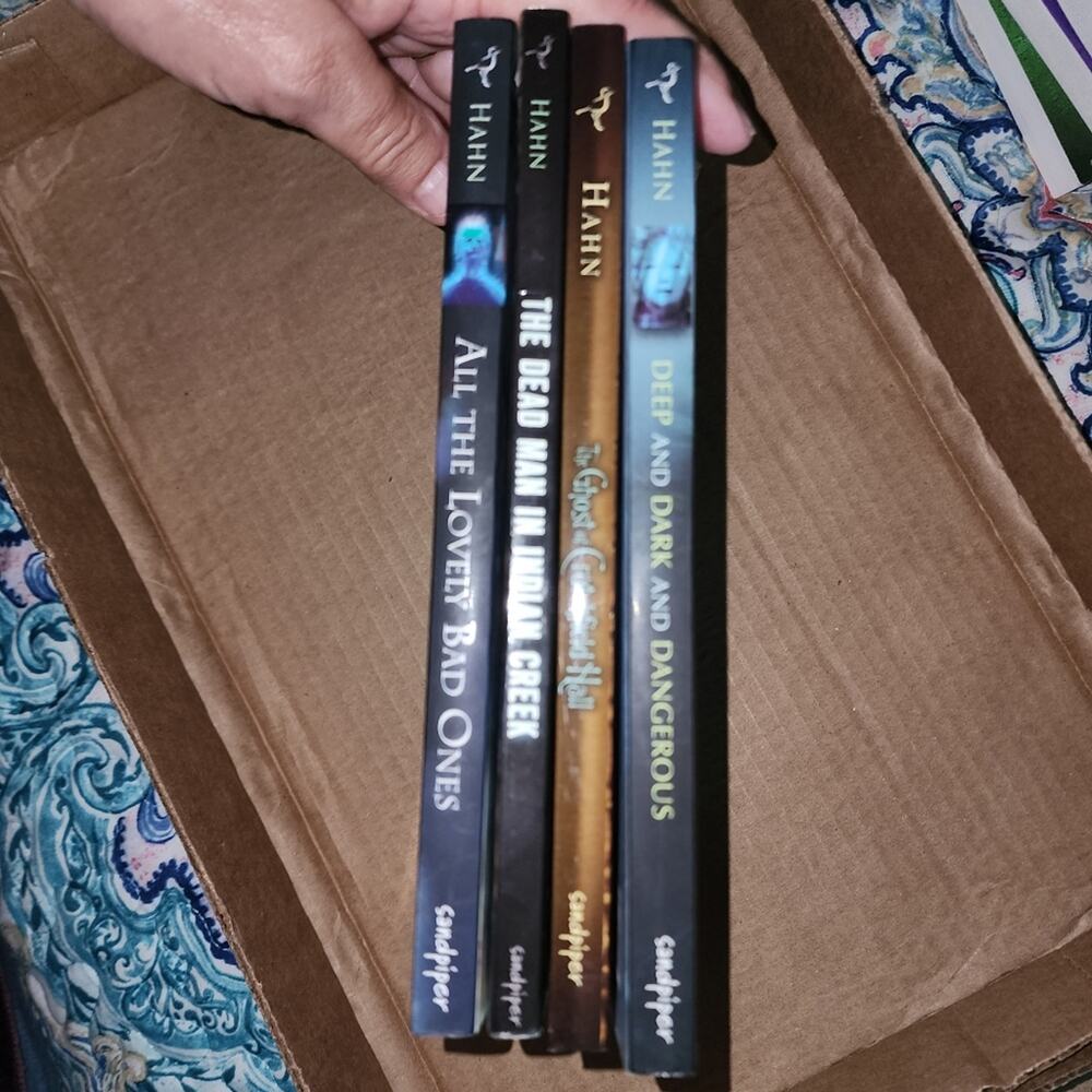 CLARION BOOKS EUC 4 BOOKS FROM MARY DOWNING HAHN